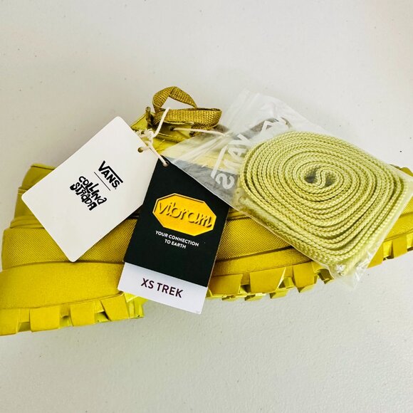 VANS X COLLINA STRADA OLD SKOOL LUG SOLE VIBRAM DX GOLD SNEAKERS UNISEX 5M/6.5W - Picture 9 of 9